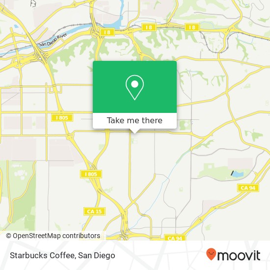 Starbucks Coffee map