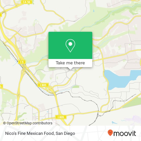 Mapa de Nico's Fine Mexican Food