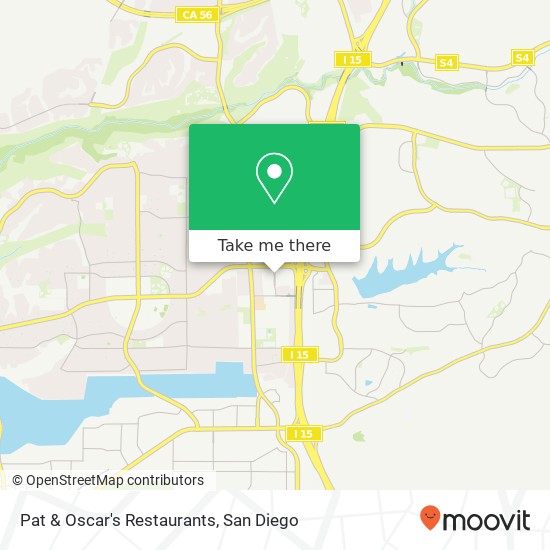 Mapa de Pat & Oscar's Restaurants