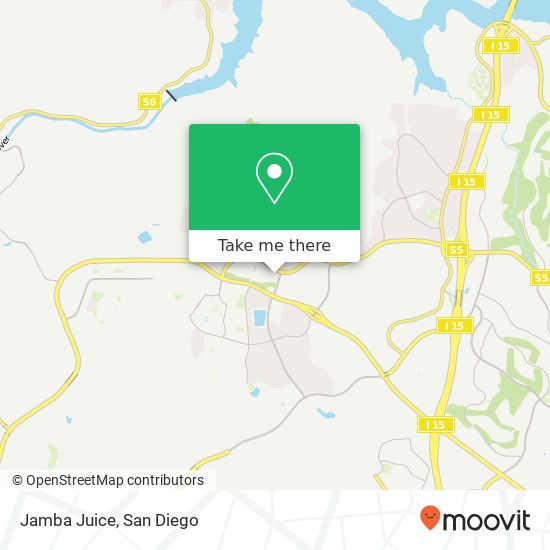 Jamba Juice map