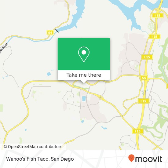 Mapa de Wahoo's Fish Taco