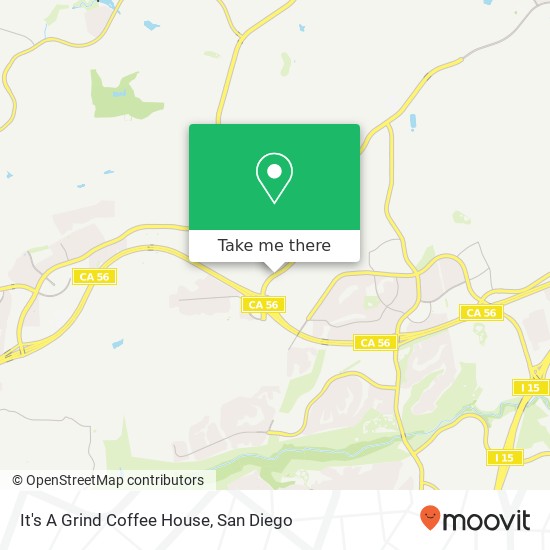 Mapa de It's A Grind Coffee House