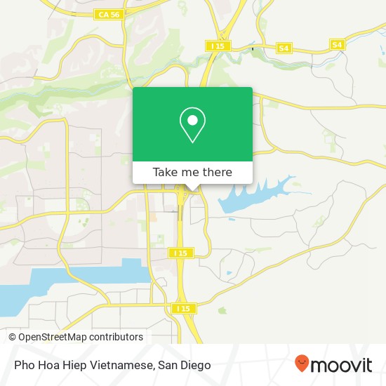 Pho Hoa Hiep Vietnamese map