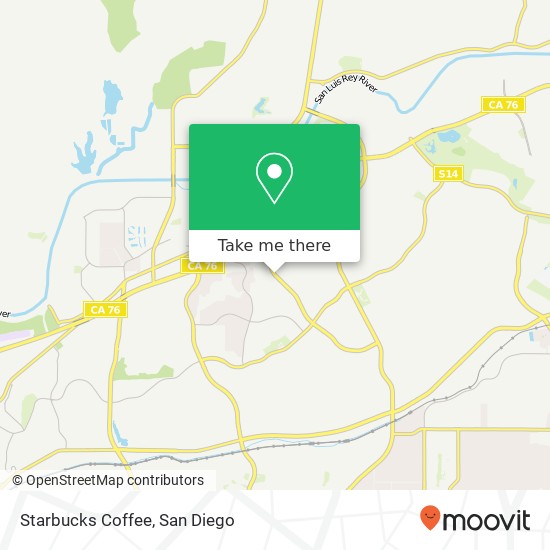 Starbucks Coffee map