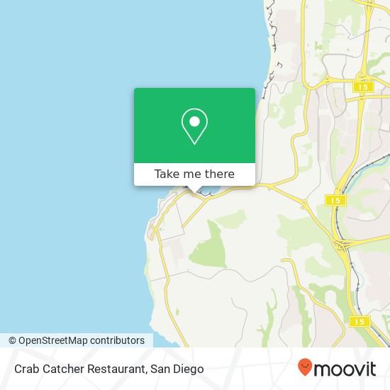 Mapa de Crab Catcher Restaurant