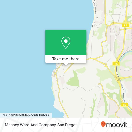 Mapa de Massey Ward And Company