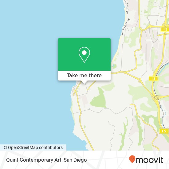 Quint Contemporary Art map