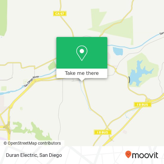 Duran Electric map