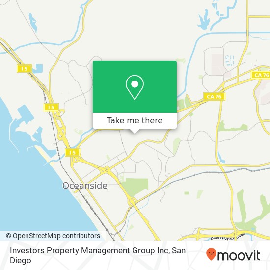 Investors Property Management Group Inc map