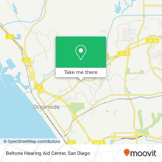 Beltone Hearing Aid Center map