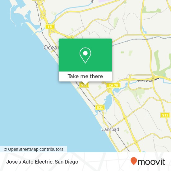 Jose's Auto Electric map