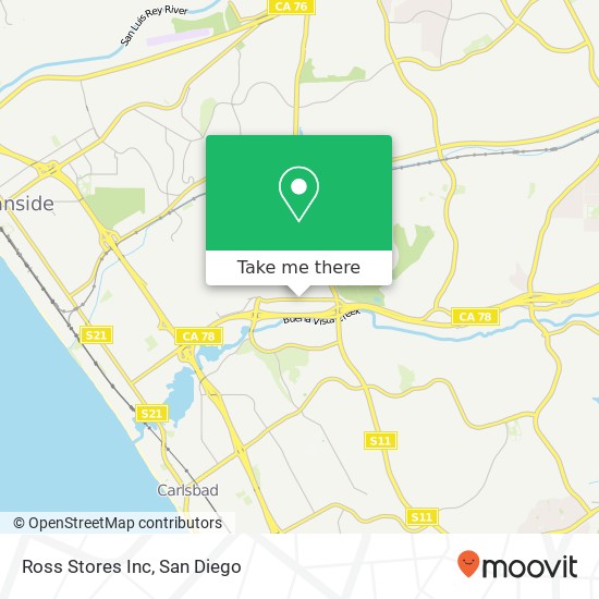 Ross Stores Inc map