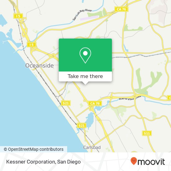 Mapa de Kessner Corporation