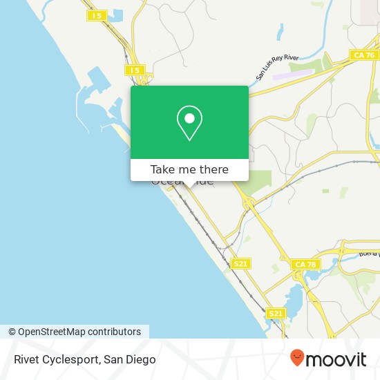 Rivet Cyclesport map