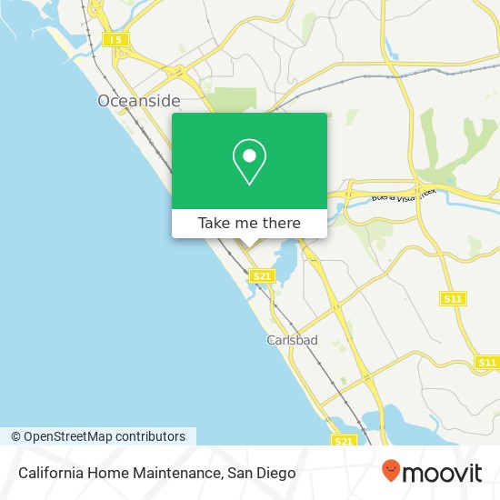 Mapa de California Home Maintenance