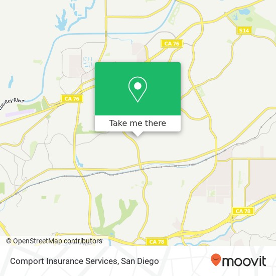 Comport Insurance Services map