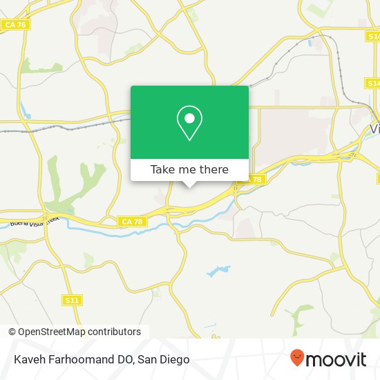 Kaveh Farhoomand DO map