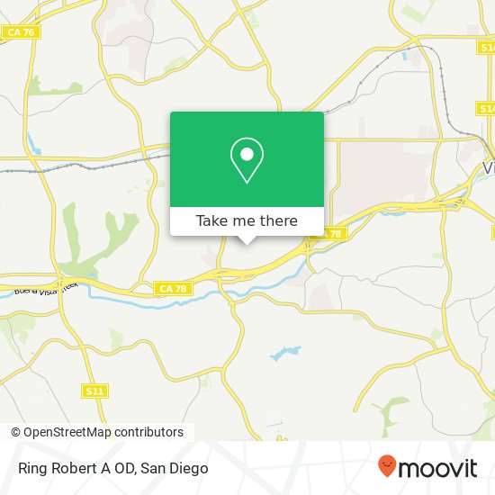 Mapa de Ring Robert A OD