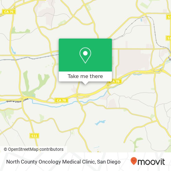 North County Oncology Medical Clinic map