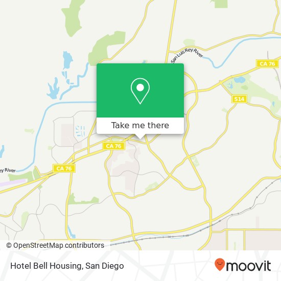 Mapa de Hotel Bell Housing