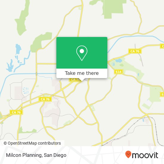 Milcon Planning map