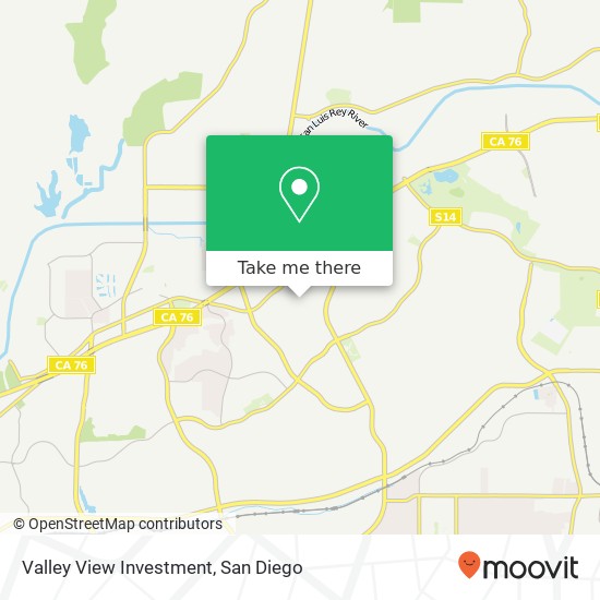 Valley View Investment map