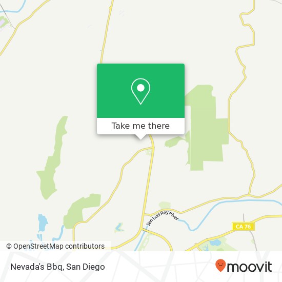 Nevada's Bbq map
