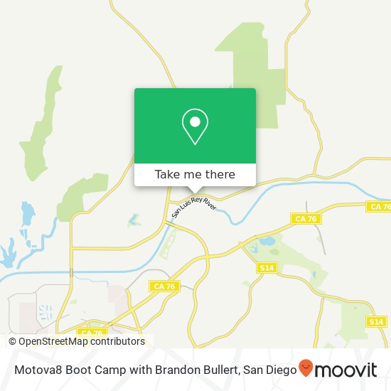 Mapa de Motova8 Boot Camp with Brandon Bullert