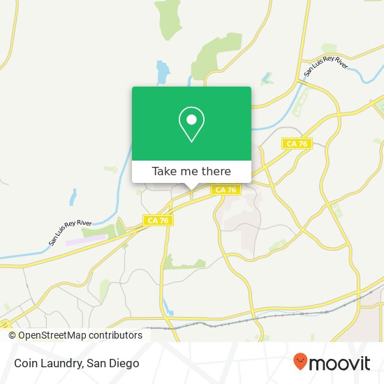 Mapa de Coin Laundry