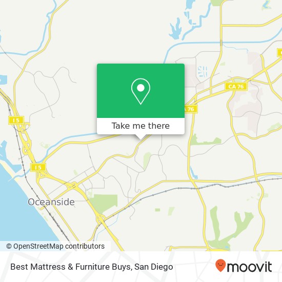 Mapa de Best Mattress & Furniture Buys