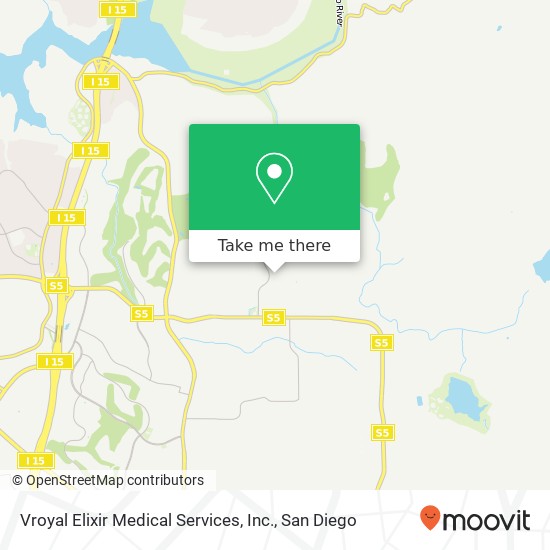 Vroyal Elixir Medical Services, Inc. map