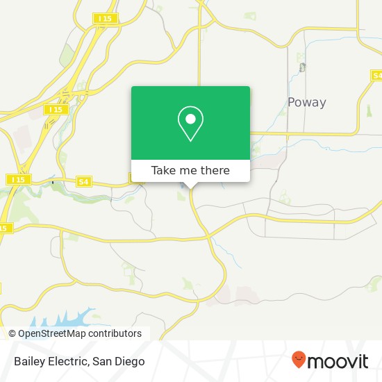 Mapa de Bailey Electric