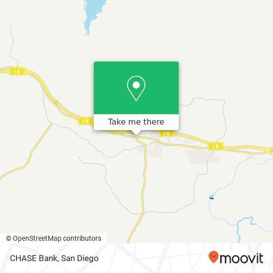 CHASE Bank map