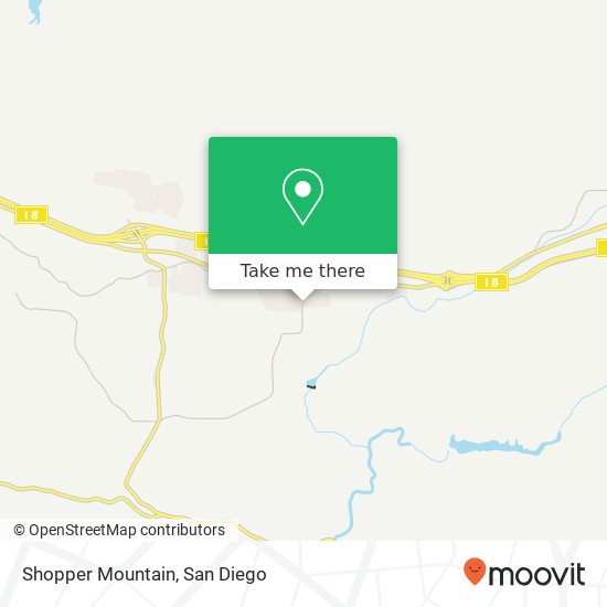 Shopper Mountain map
