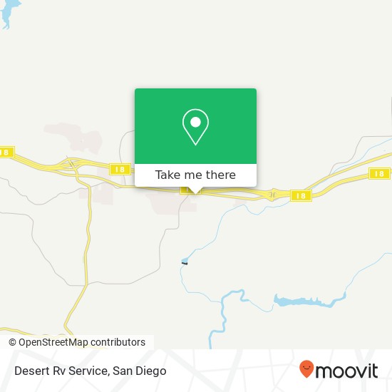 Mapa de Desert Rv Service