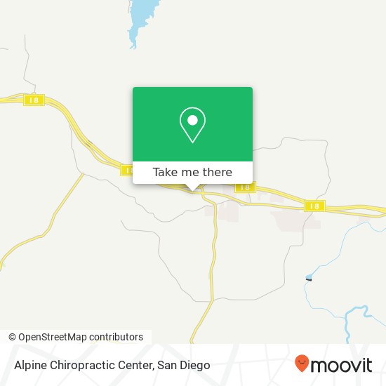 Alpine Chiropractic Center map