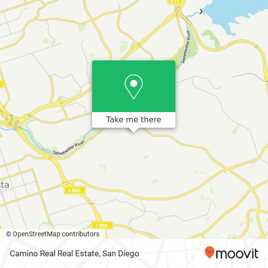 Camino Real Real Estate map