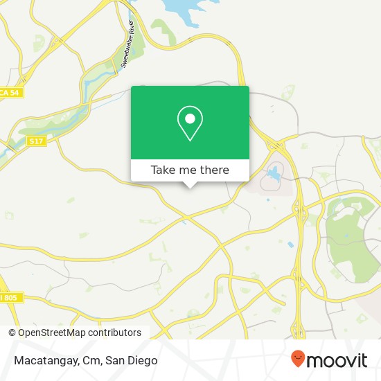 Macatangay, Cm map