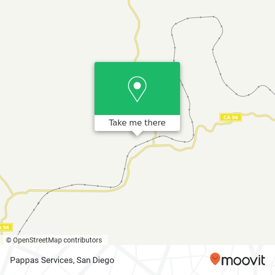 Mapa de Pappas Services
