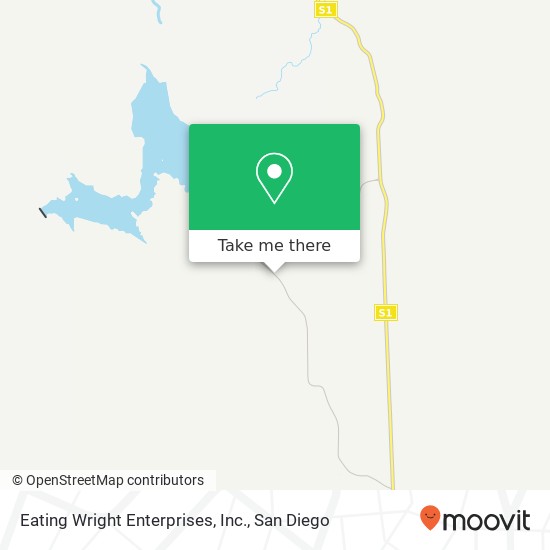 Eating Wright Enterprises, Inc. map