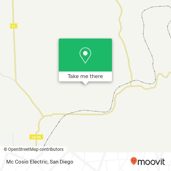 Mapa de Mc Cosio Electric