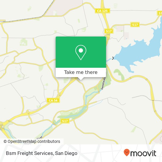 Bsm Freight Services map