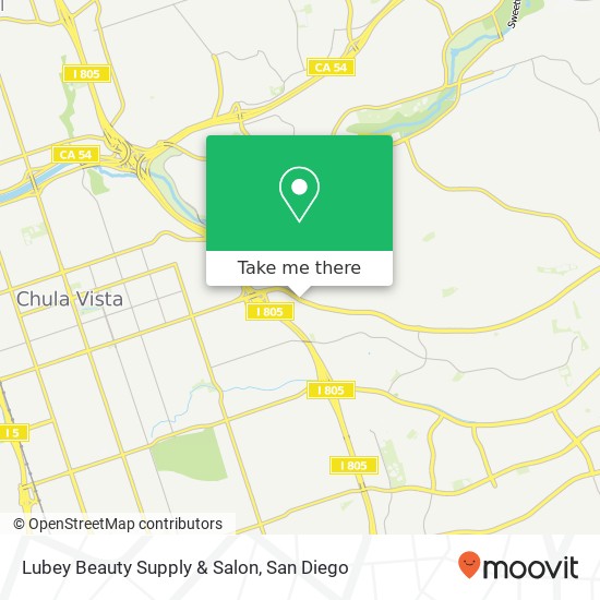 Lubey Beauty Supply & Salon map