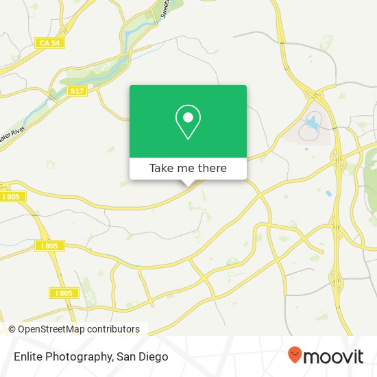 Enlite Photography map