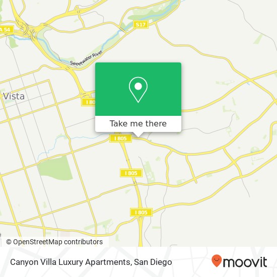 Mapa de Canyon Villa Luxury Apartments