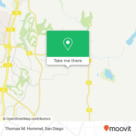 Mapa de Thomas M. Hommel