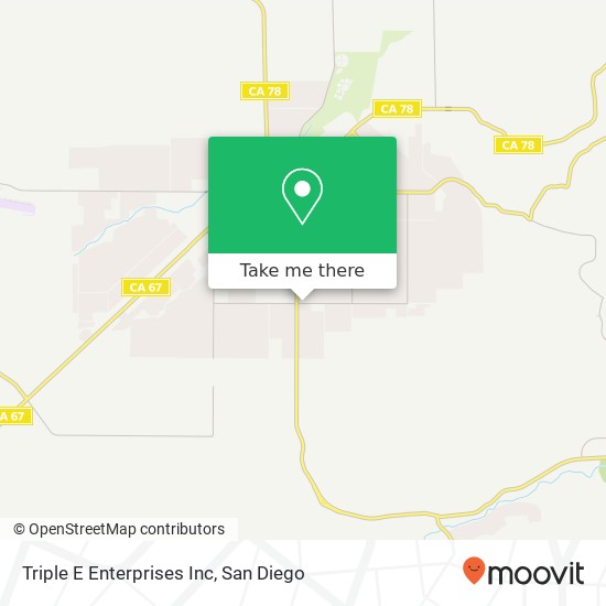 Triple E Enterprises Inc map