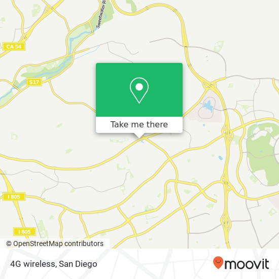 4G wireless map