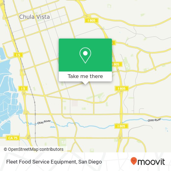 Mapa de Fleet Food Service Equipment