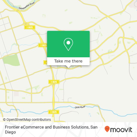 Frontier eCommerce and Business Solutions map